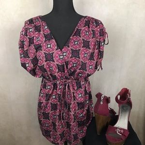 Pure Energy | Babydoll Top | Wine | L